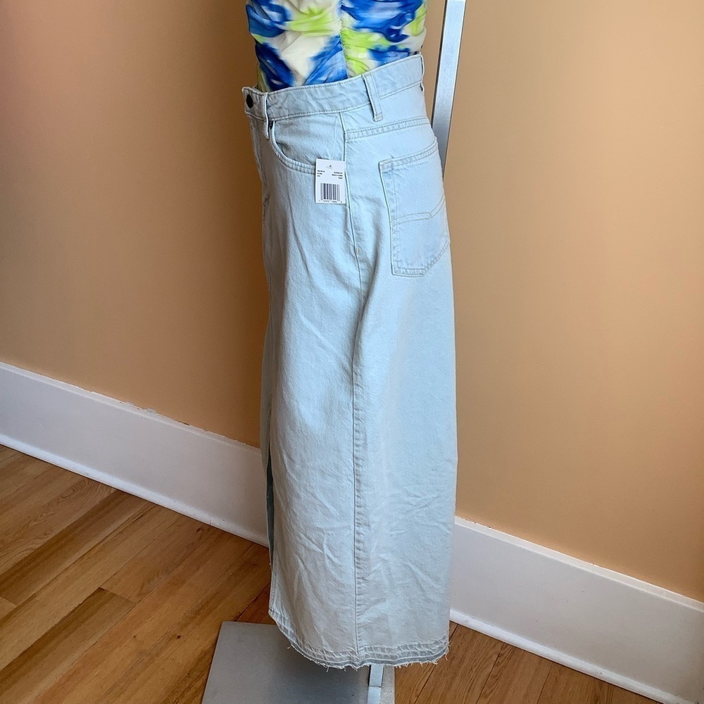 BUFFALO DAVID BITTON Samantha Denim Maxi Skirt Size 31 - Picture 6 of 16